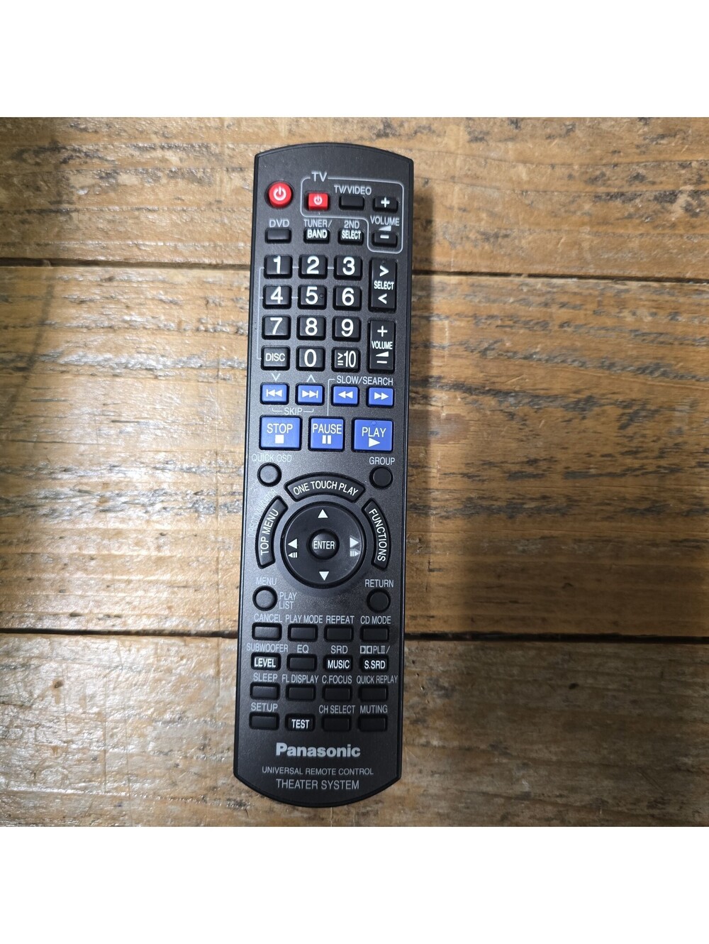 Panasonic EUR7662YW0 Remote for DVD SC-PT750 SC-PT753 SC-PT950 SC-PT1050 SCPT953